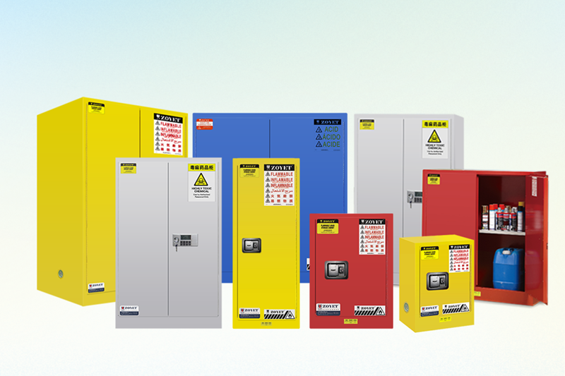 The role and application of safety storage cabinets in laboratories